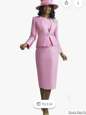 💓 lily & taylor New Pink Blazer chic taffeta like